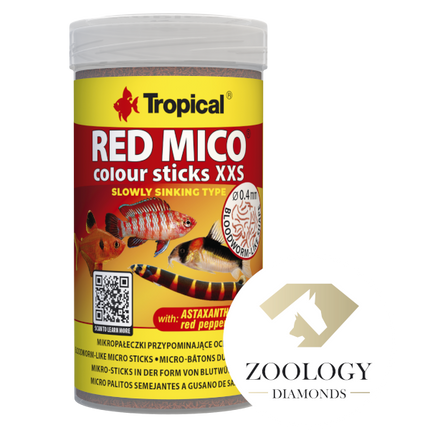 Tropical Red Mico color Sticks xxs 250 ml
